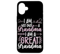 Io sono Non Solo Una Nonna Sono Una Grande Nonna Custodia per iPhone 16 Plus