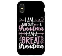 Io sono Non Solo Una Nonna Sono Una Grande Nonna Custodia per iPhone X/XS