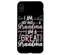 Io sono Non Solo Una Nonna Sono Una Grande Nonna Custodia per iPhone XS Max