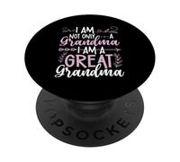 Io sono Non Solo Una Nonna Sono Una Grande Nonna PopSockets PopGrip Adesivo