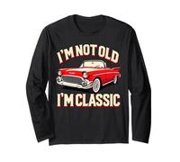 Io Sono Non Vecchio Io Sono Classico Vecchia Macchina Ragazzo Umorismo Maglia a Manica