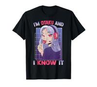 Io Sono Otaku E Lo so - Kawaii Anime Girl Weeb Manga Maglietta