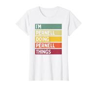 Io Sono Pernell Doing Pernell Things Divertente Citazione Personalizzata Maglietta con Stampa Grafica Economica
