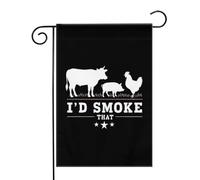 Io sono quel divertente cuoco che griglia il barbecue Bandiere da Giardino 12,5x18 Pollici - Banner dai Colori Vivaci per Decorazioni Esterne di Giardini e Case - Idee Regalo