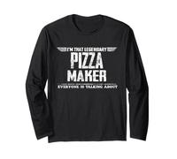Io Sono Quel leggendario pizzaiolo Maglia a Manica