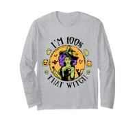 Io Sono Quella Strega Halloween Maglia a Manica