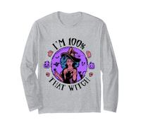 Io Sono Quella Strega Halloween Maglia a Manica