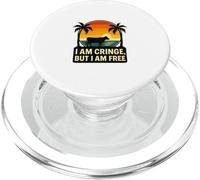 Io sono rabbrividito, ma io sono libero meme retrò tramonto PopSockets PopGrip per MagSafe