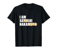 Io sono Satoshi Nakamoto Bitcoin Creator Meme Maglietta