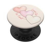 Io sono suo Lui è mio Love Hearts Christian Faith Valentine PopSockets PopGrip Adesivo