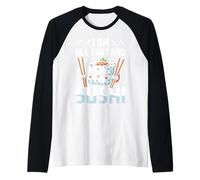 Io Sono Tutto Questo E Sushi Maglia con Maniche Raglan