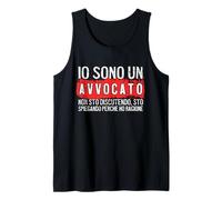 Io Sono Un Avvocato Lavoro Detto Divertente Studio Legale Canotta