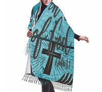 Io Sono Un Figlio Di Dio 1 Giovanni 3 1 Versetto Scrittura 15 Scialle Elegante Invernale Sciarpe Scialle Morbido Sciarpa Leggero Da Donna