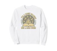 Io Sono Un Libro Drago Non Un Libro Worm Fantasy Lettura Citazione Felpa