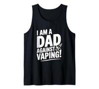 Io Sono Un papà Contro Vaping Orgoglioso papà Anti-Vaping Canotta