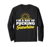 Io Sono Un Raggio di Cazzo di Sole Maglia a Manica