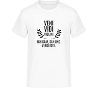 Io sono venuto SAH e sconto scuola t-shirt, bianco, 5XL