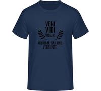 Io sono venuto SAH e sconto scuola t-shirt, navy-blu, L
