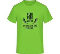 Io sono venuto SAH e sconto scuola t-shirt, Verde orchidea, L