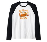 Io Stesso e la Torta Autunno Ringraziamento Maglia con Maniche Raglan