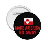 Io sto con Canada, Groenlandia, Messico, Panama, Gaza e Ucraina. Spille/Distintivi per cappelli, zaini e vestiti, 1 pezzo L