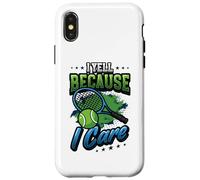 Io urlo perché mi interessa tennis mamma Custodia per iPhone X/XS