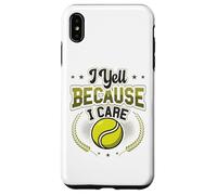 Io urlo perché mi interessa tennis mamma Custodia per iPhone XS Max