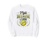 Io Urlo perché Mi Interessa Tennis Mamma Felpa