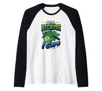 Io Urlo perché Mi Interessa Tennis Mamma Maglia con Maniche Raglan