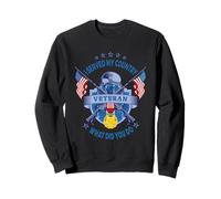 Io veterano Ho servito Il Mio Paese, Cosa Hai Fatto, Bandiera Americana Felpa