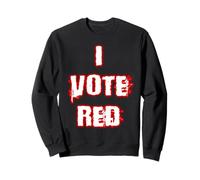 Io voto Partito Repubblicano Rosso Felpa