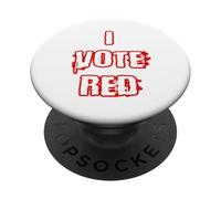 Io voto Partito Repubblicano Rosso PopSockets PopGrip Adesivo