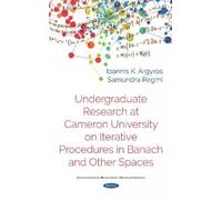 Ioannis K. Argy Undergraduate Research at Cameron University (Copertina rigida)