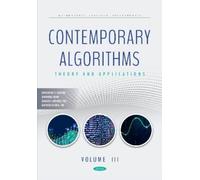 Ioannis K Argyr Contemporary Algorithms: Theory and Applicati (Copertina rigida)