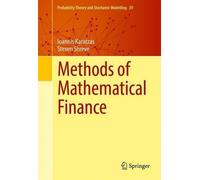 Ioannis Karatzas Steven Shrev Methods of Mathematical Financ (Copertina rigida)