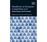 Ioannis Lianos Handbook on European Competition Law (Copertina rigida)