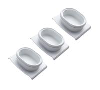 IOBIDDYS 3 pezzi Protezione per Dita da Cucina Supporto Multifunzionale per Affettare e Grattugiare Guardia Pratica per Mani Sicure in Cucina Accessorio Facile da Pulire e Durevole