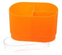 IOBIDDYS Scolaposate Guzzini in Design a Scomparti e Base Rimovibile, Portautensili da Cucina Semplice ed Elegante per Organizzare Bacchette, e Forchette