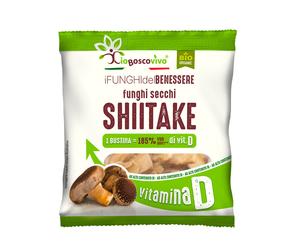 IoBoscoVivo Funghi Shiitake secchi a Fette BIO 8 g