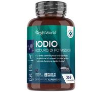 Iodio Integratore 365 Compresse Vegane 1 Anno Ioduro di Potassio Lo Iodio
