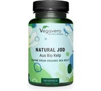 IODIO Naturale BIO ® | Con Puresea® Dalla Scozia | Alga Kelp Bruna | 180 Capsule
