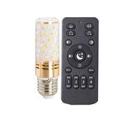 IOEDHW Confezione da 1/3 Lampadine LED a Mais con Telecomando, Efficiente Lampadina d'Ambiente da 9 W, 700 LM, Dimmerabile, 3000K-6500K, Bocca a Vite E27, Timer da 1 Ora per Illuminazione di Casa