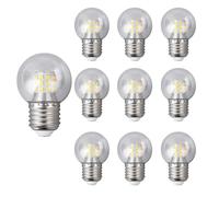IOEDHW Confezione da 10 lampadine LED E27, alta luminosità 9W 900Lm bianco naturale 4000K, lampadine a mais G45 LED E27 a risparmio energetico per illuminazione domestica, illuminazione a incandescenz
