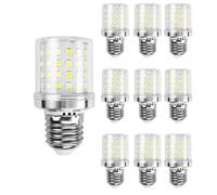 IOEDHW Confezione da 2/10 Lampadine LED a Mais E27, Lampadine LED a Mais E27 Cilindro Corto di Dimensioni compatte 16W 1600LM, Luce Diurna Bianca 6000k, Non Regolabile, Senza sfarfallio, CA 85-265 V