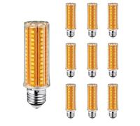 IOEDHW Confezione da 2 Lampadine LED E27 Tricolore Dimmerabile 12w 16w 20w 24w Super Luminosa E27 Lampada in Alluminio a Risparmio Energetico, AC 110V-220V Lampadina a Mais per Esterni Interni Garage