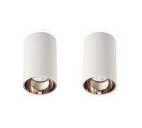 IOEDHW Faretto a soffitto a Cilindro a LED COB Faretto da Incasso a Montaggio Superficiale Faretto antiriflesso in Alluminio Bianco per Corridoio Esposizione della Illuminazione a soffitto Lampade