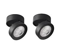 IOEDHW Faretto da soffitto a LED per Interni Dimmerabile 45 ° Faretto da Incasso con Girevole a 360 ° Faretti da soffitto per Soggiorno Lampade Commerciali Galleria Illuminazione a soffitto Lampade