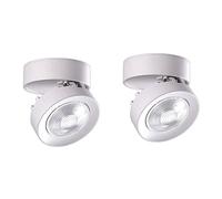 IOEDHW Faretto da soffitto a LED per Interni Dimmerabile 45 ° Faretto da Incasso con Girevole a 360 ° Faretti da soffitto per Soggiorno Lampade Commerciali Galleria Illuminazione a soffitto Lampade