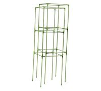 Ioensy 2 Pezzi Gabbia per Pomodori Quadrata Supporto Piante Griglia Trellis da Giardino Montaggio Rapido in Fibra di Vetro Resistente Adatta per Orto Serre T, 32 Cm X 32 Cm X 123