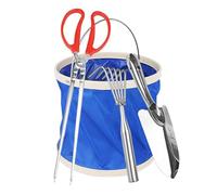 Ioensy 4 Pezzi Pinze per Granchi con Rastrello Pala Secchio per Gamberi Pesci Anguille